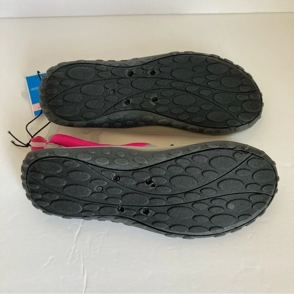 Kid's Water Shoes Hot Pink & Gray | Size 2/3 NWT summer beach